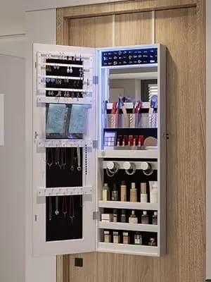 VLSRKA 2 EN 1 FUNCTIONAL JEWELRY CABINET