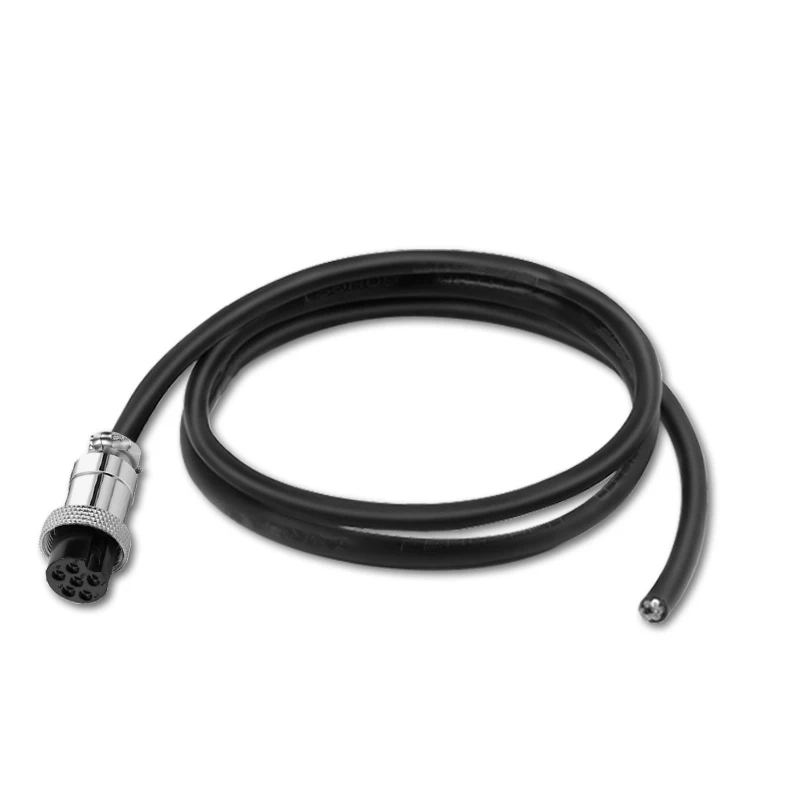 1PCS  GX12 Male Female Extension Cable Connector with Industrial Cord—Available in 2/3/4/5/6/7 Pins Options for CCTV Camera