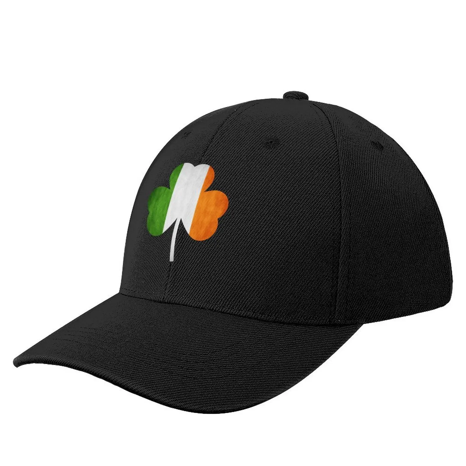 

Ireland Flag Shamrock Irish Leaf Baseball Cap Wild Ball Hat Military Tactical Cap Men Golf Wear Women's