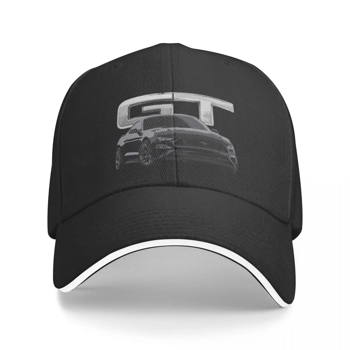 

Mustang GT V8 shadow black Baseball Cap Cosplay black birthday Baseball For Men Women's