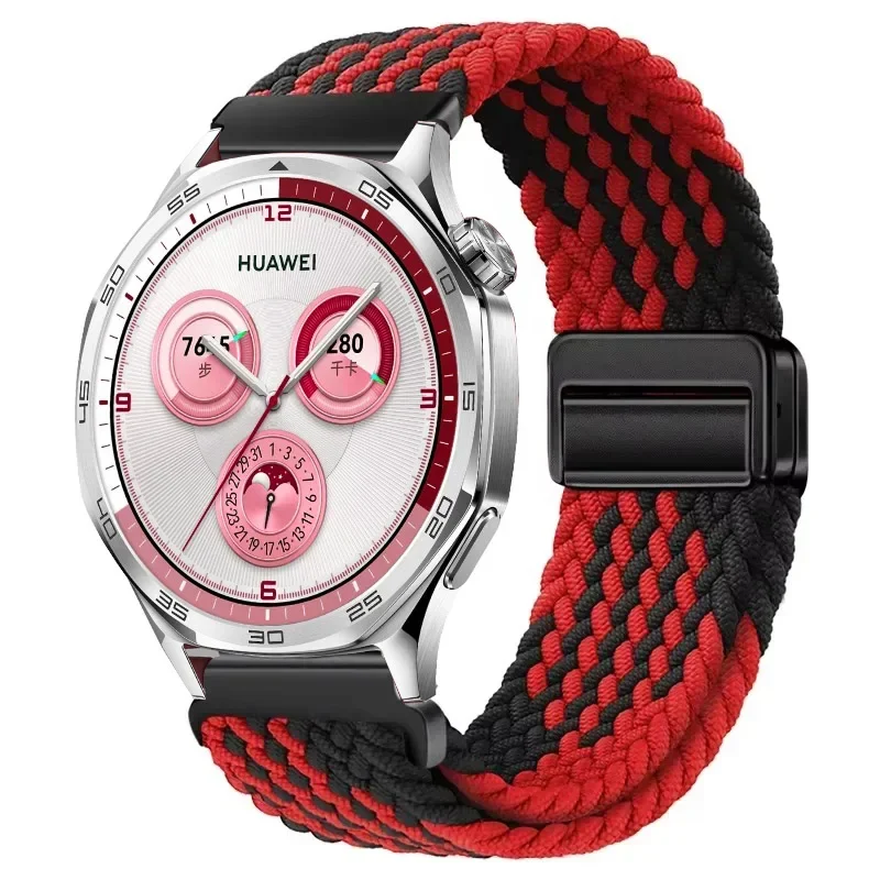 Braided Nylon Loop Strap with Magnetic Buckle 22/20mm