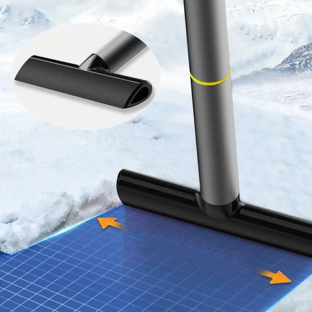 Multifunctional 2 in 1 Snow Brush Stone Hook Car Tire Clear Snow Remover Glass Brush Wash Accessories Ice Breaker Car