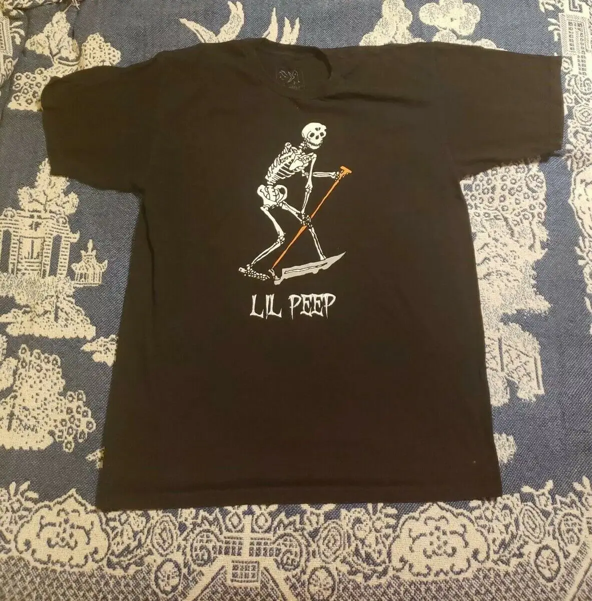 Lil Peep Schemaposse Сияющая Звезда телефон со скелетом с длинными рукавами