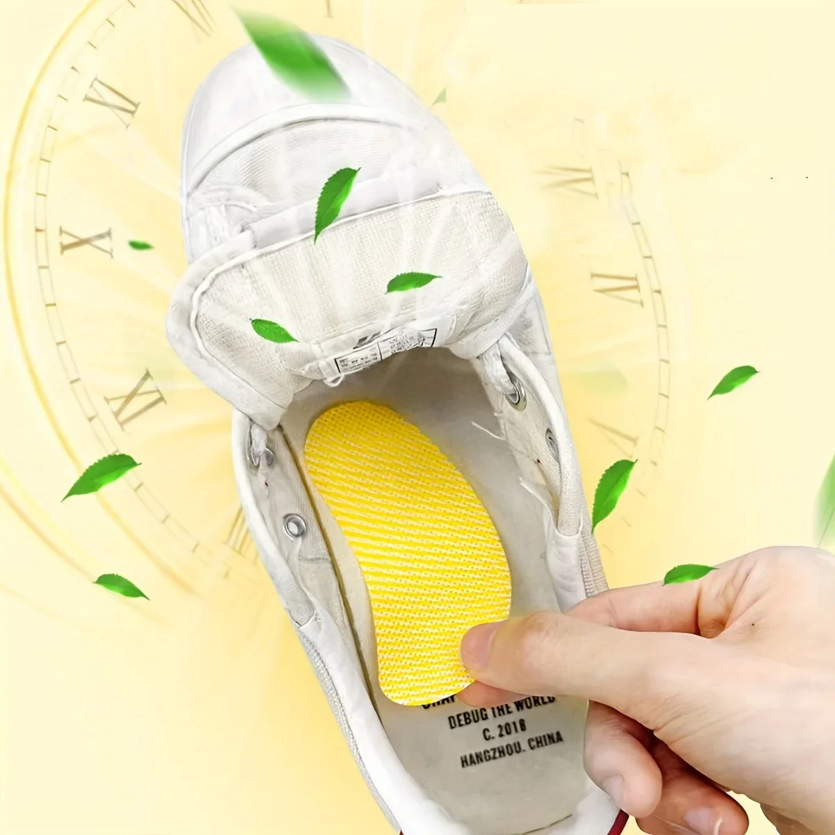 Deodorant Sticker Deodorizer Insoles Compatibility: Sneakers, For Sweaty Feet