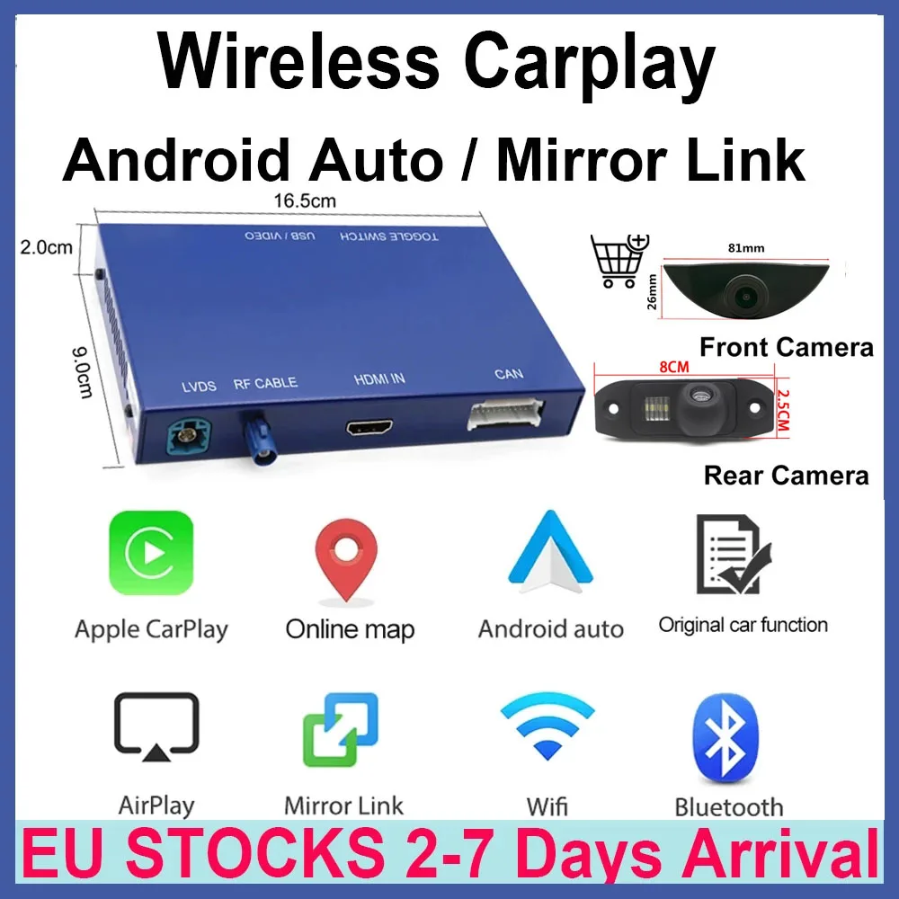 Androidカーデコーダー,Apple Carplayワイヤレス,Volvo 2011-2014 2015-2019 xc60 s60 v40  v60 s80 xc70 v70 AliExpress Mobile