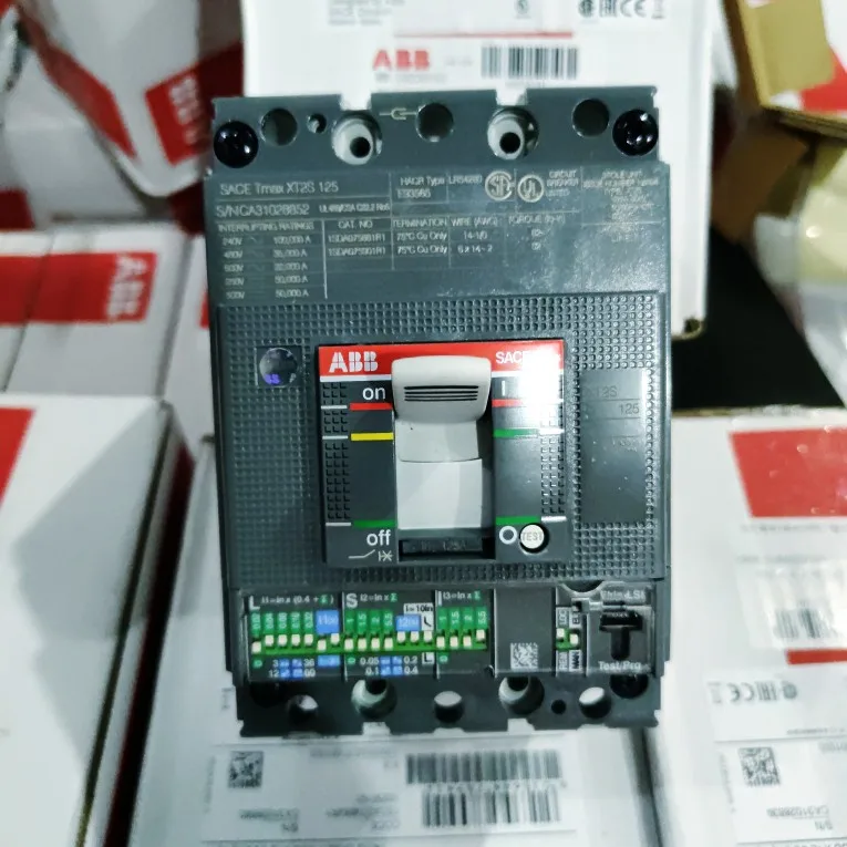 ABB SACE TMAX XT2S125 125A 3P Ekip LSI 3P F F UL/CSA