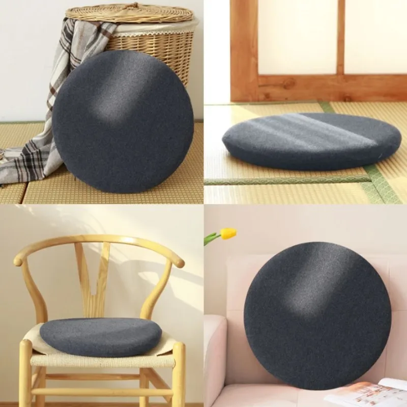 30cm/35cm/40cm/45cm Comfortable Memory Foam Seat Cushion Padded Anti-Slip Soft Round Stool Cushion Chair Pad for Home Car Office 6