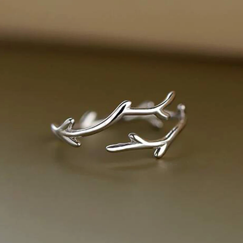 Silver Branch Ring S039337a7a3994f7286d7418f9f3e2ce2u