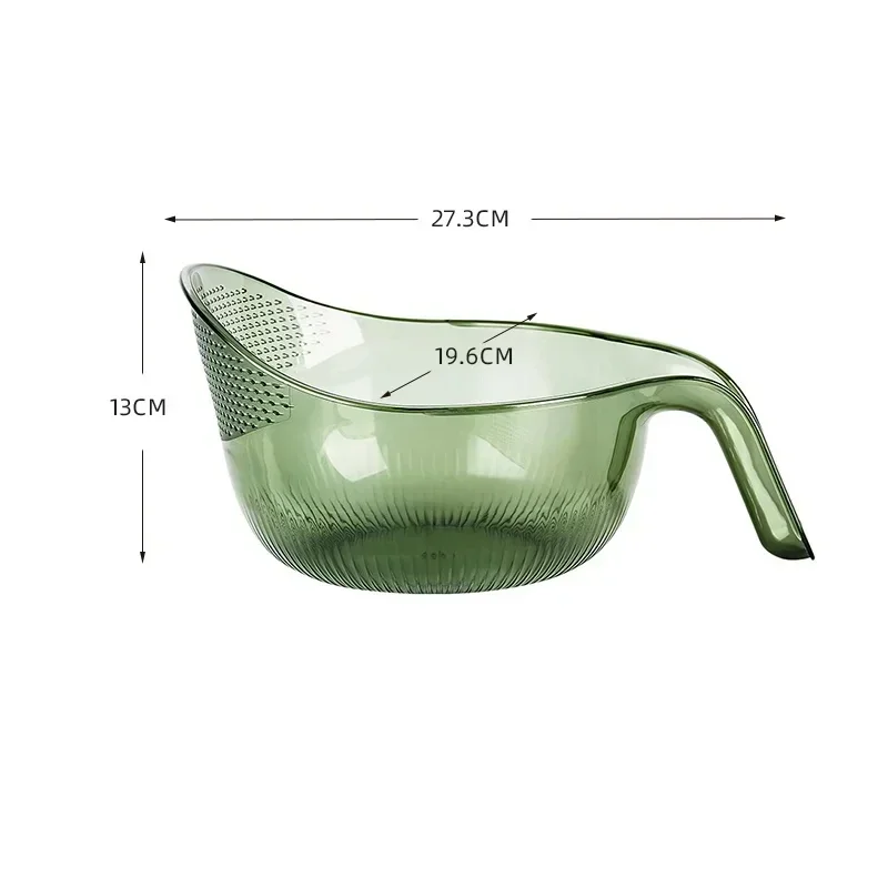 Kitchen Rice Washing Filter Strainer Basket Multifunctional Draining Basket Household Sink Storage Fruit Tray Cleaning Tools