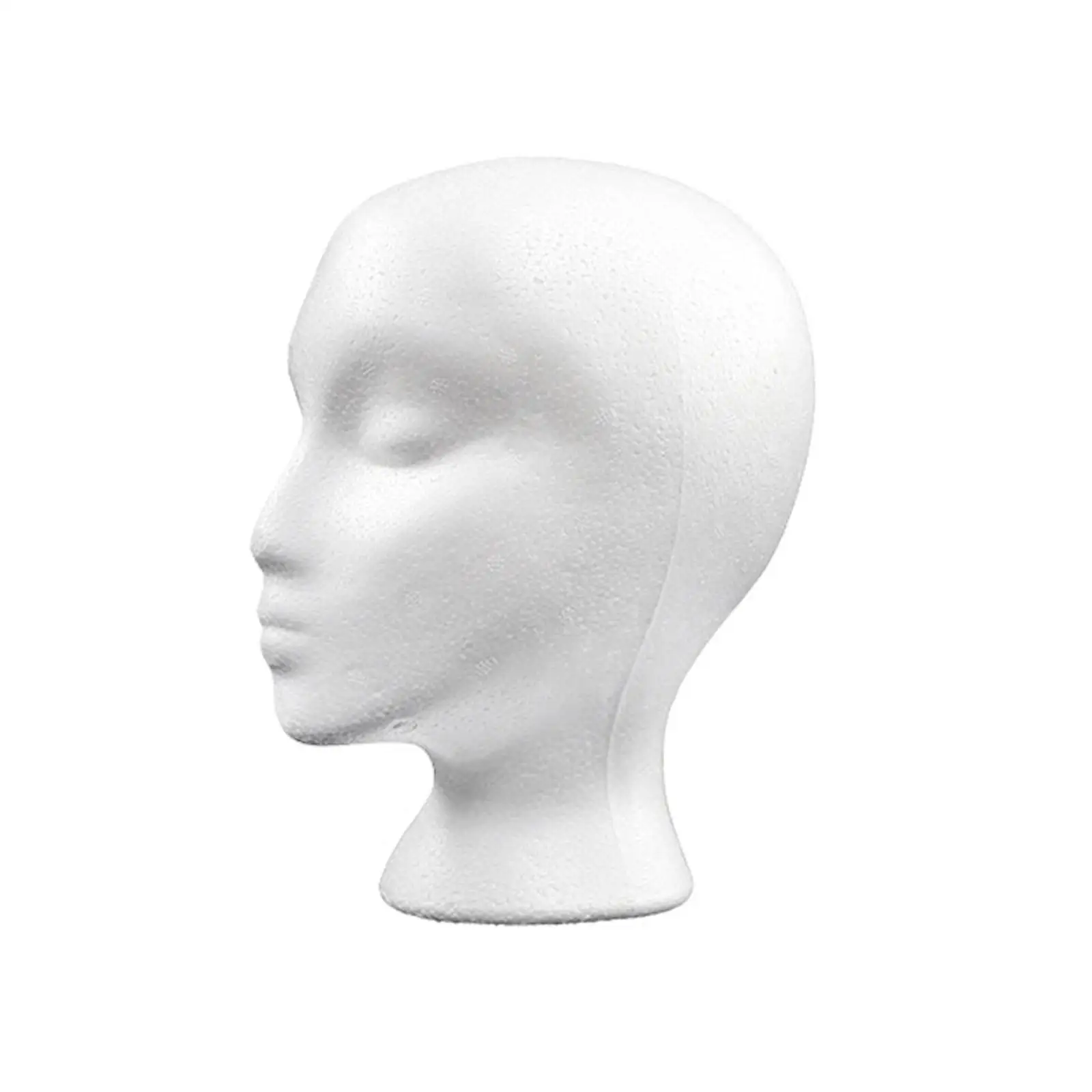 Женская шапка-манекен из пенопласта