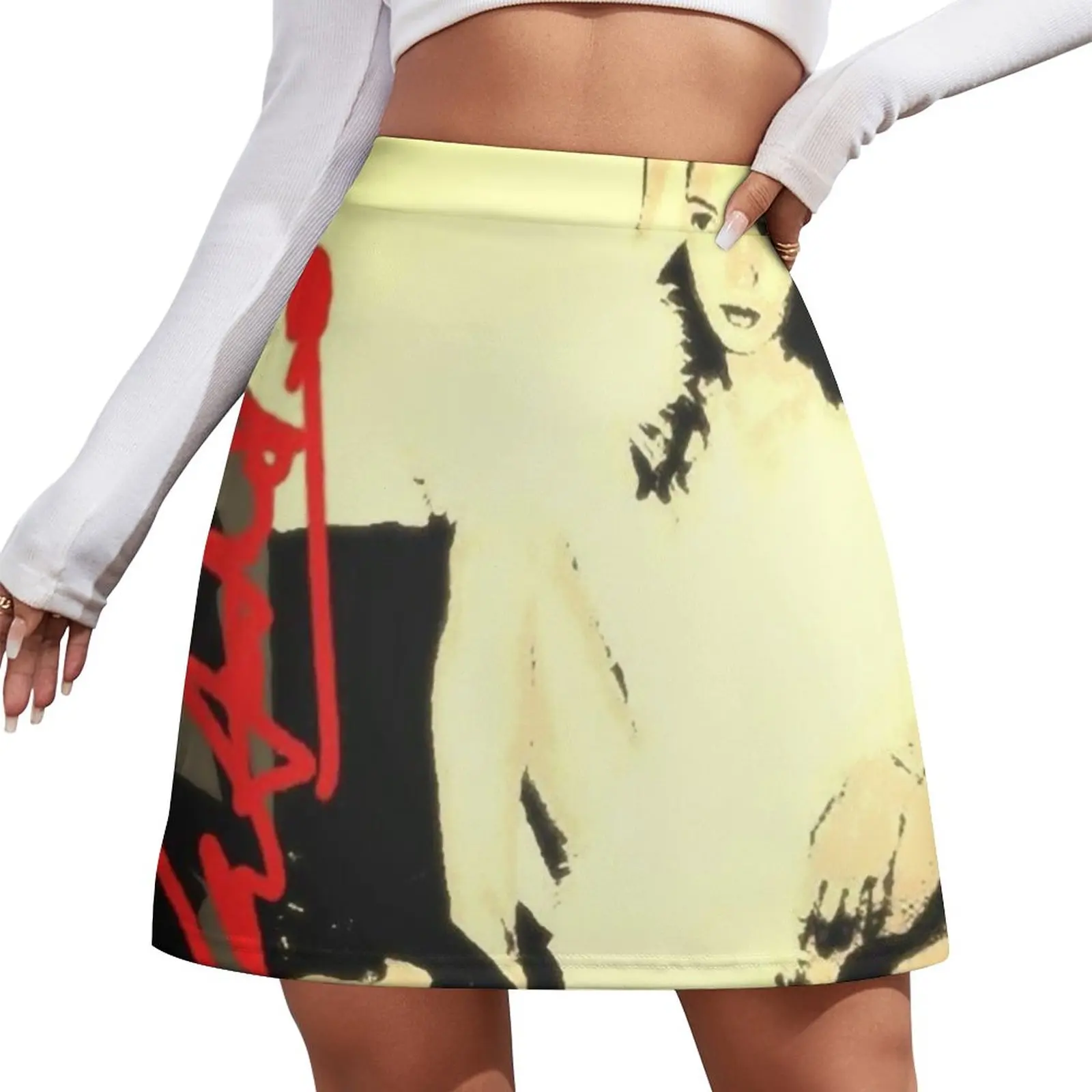 Kate Moss Super Model Mini Skirt 90s aesthetic korean style clothes women 2024