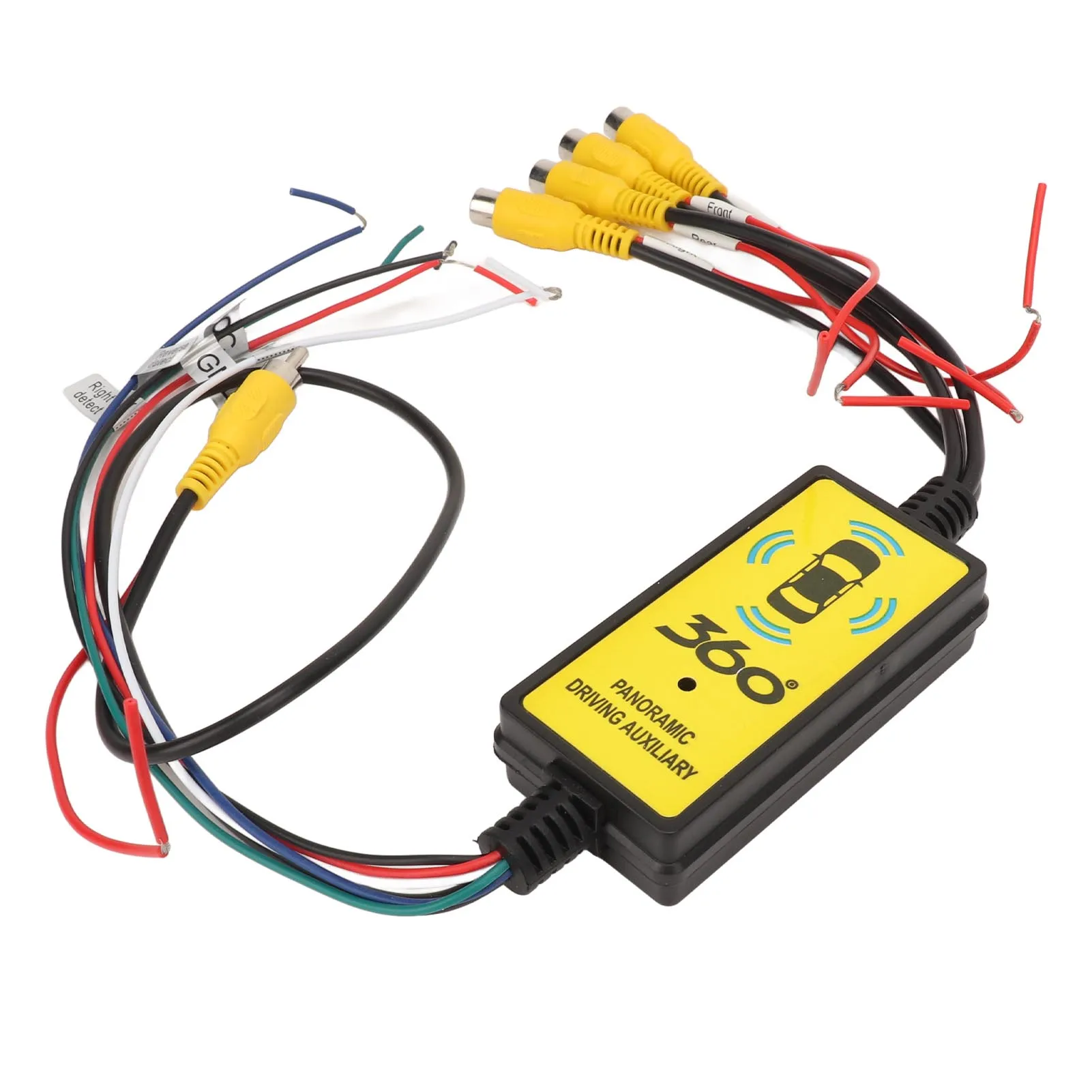 Advanced 4-Way Backup Camera Video Switcher with Intelligent Circuit Detection