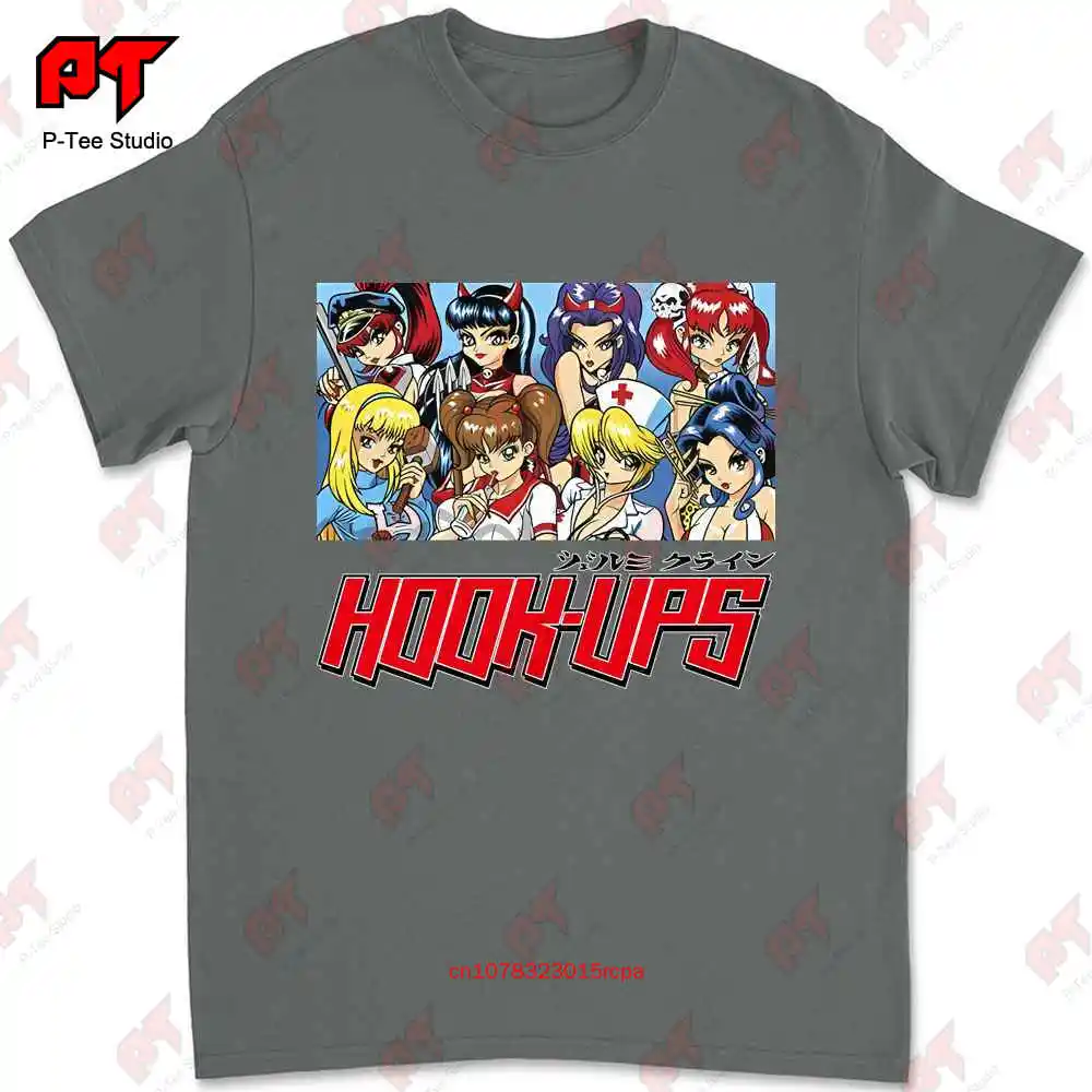 Hook Ups Skateboard Anime Girls T-shirt G02Q - AliExpress