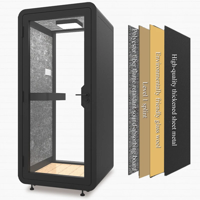 new mobile soundproof cabin phone booth school hospital factory community park tourist scenic spot hotel hotel
