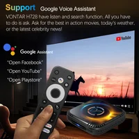 Охлаждающий вентилятор Android 14.0 Медиаплеер VONTAR Allwinner H728 Android 14 TV Box Восьмиядерный процессор Поддержка AV1 8K Видео 4K при 60fps 1000M — изображение 6