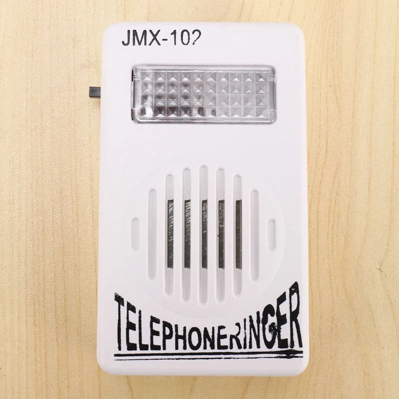 Hot TTKK 3X RJ11 Adapter Louder Telephone Ring Flash Amplifier Ringer For Landline Telephone