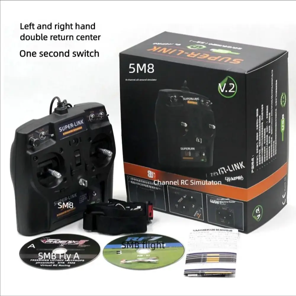 Symulator RC Superlink SM8 8CH - Pilot do treningu lotu