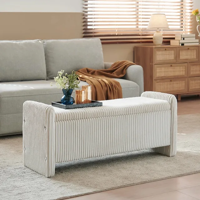 Storage Bench Accent Bench For Bedroom Ottoman Bed Llinc Store End