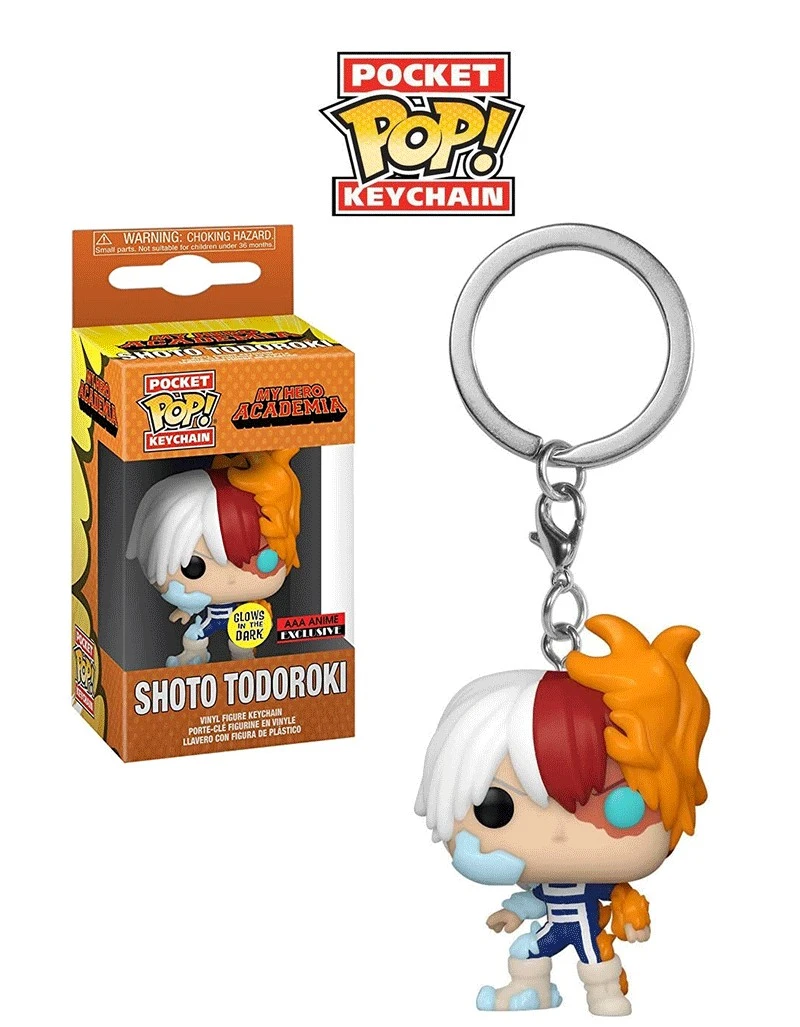 Pocket Pop keychain Shoto Todoroki My 