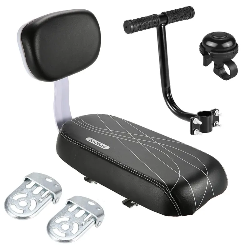 

Cycle Accessories Parts Bicicleta Bicycle Rear Seat Saddle Bicycle Child Seat With Back Rest With Handle Armrest Footrest Pedal