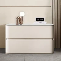 Table De chevet européenne exquise, luxe, Simple, classique, polyvalente, rangement confortable, meubles De chambre à coucher 1