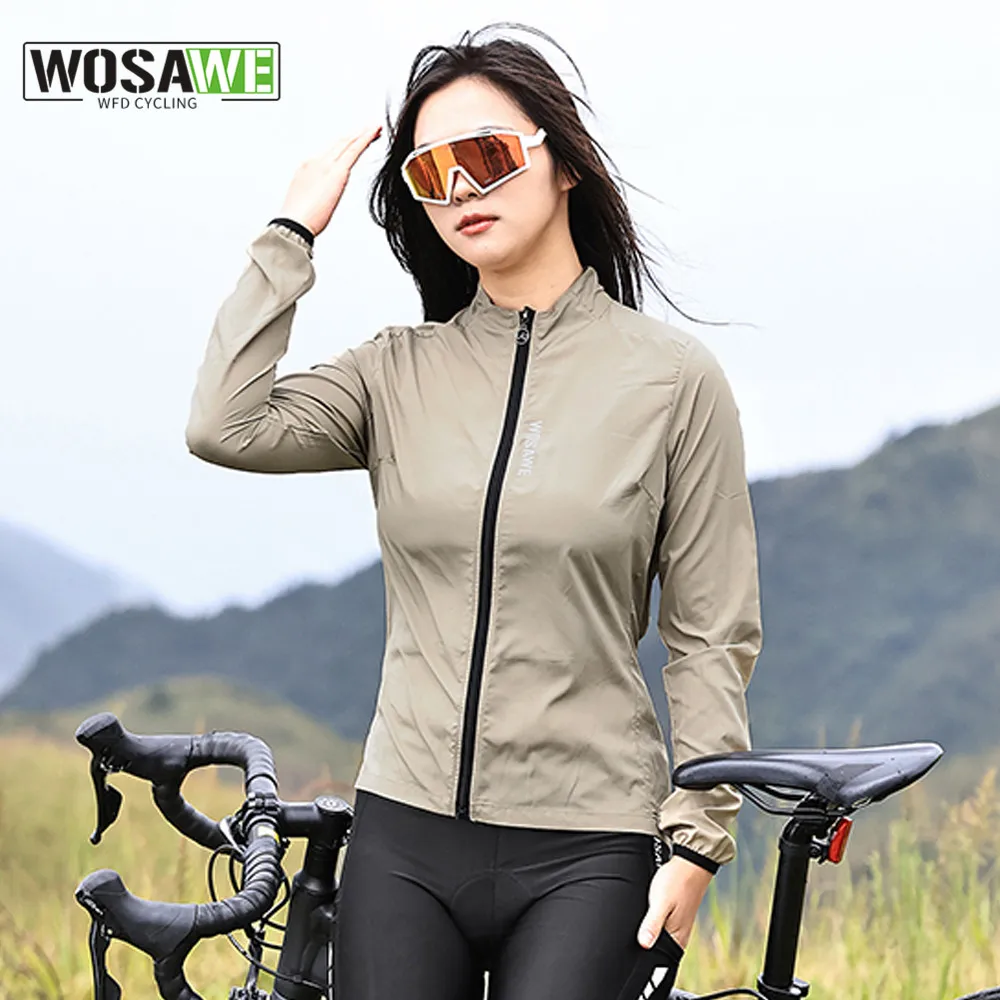 Women Cycling Jersey Long Sleeves Breathable Spring Autumn