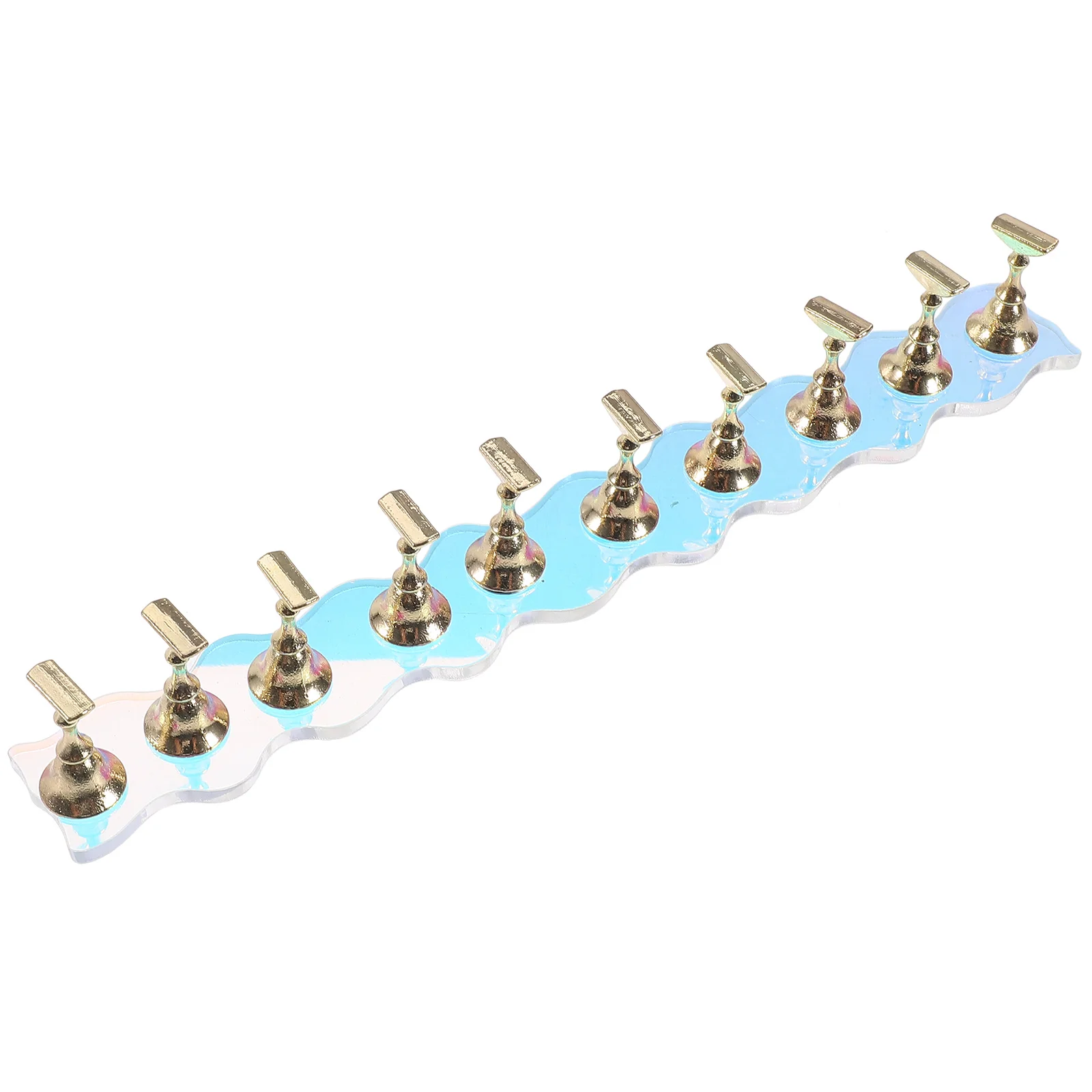 

Nail Holder for Painting Nails Press on with Base Tools Stand Artificial Display False Fake