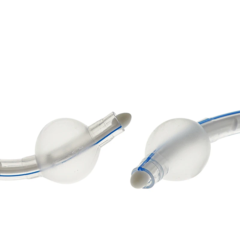 BamuCare 3PCS/5PCS Tracheostomy Tube Medical Grade PVC EO Sterilized Disposable Standard Tracheostomy Tube with Cuff 6