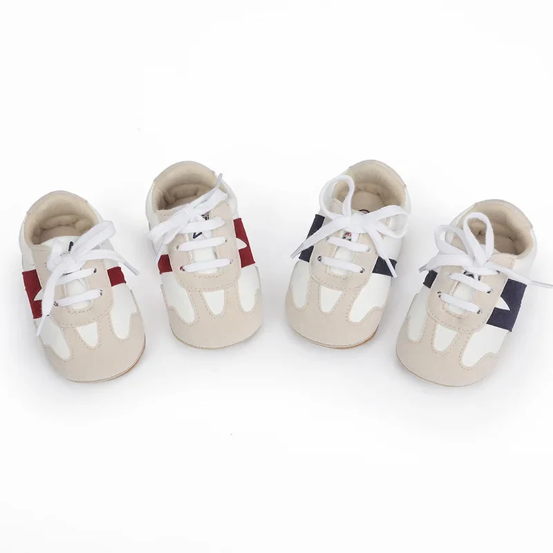 Baby Shoes Canvas Sneakers Sneakers Shoes Newborn Baby Sneakers Letter Patchwork Baby Casual Shoes Anti-slip Hundred Toddler Boys Girls Shoes 0-18 Months