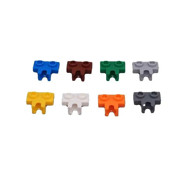 10PCS 14704 1X2 사이드 블록에 토우 볼 소켓이 있는 브릭 DIY 어린이..