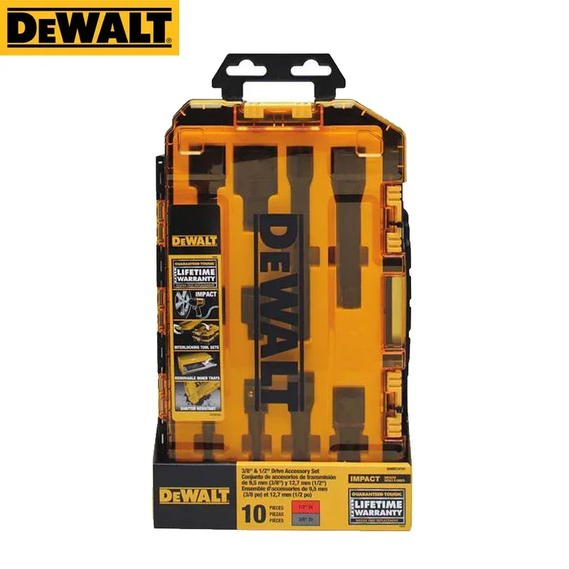 DEWALT DWMT74741-23 10 Piece 3/8 in 1/2 in Drive Impact