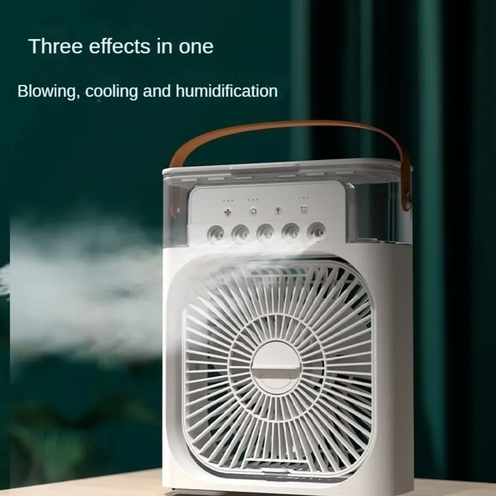 Portable Five Hole USB Desktop Cooling Humidifier Fan