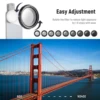 NEEWER 37mm Clip On ND2-ND400 Phone Camera Lens Filter Kit: Adjustable Neutral Density Filter with Phone Clip 3