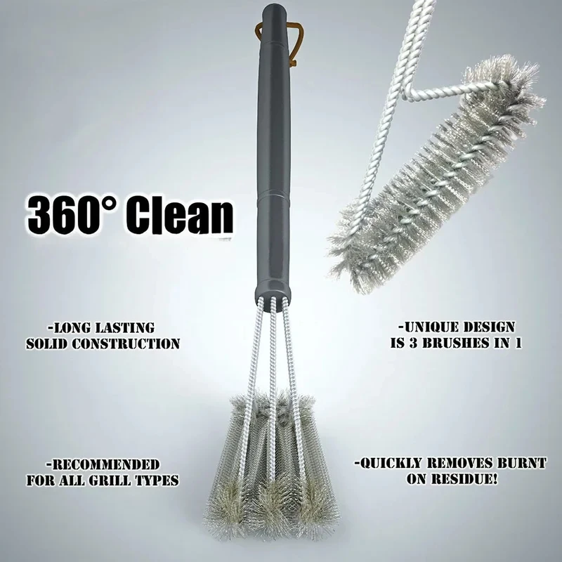 Stainless Steel Grill Brush 3