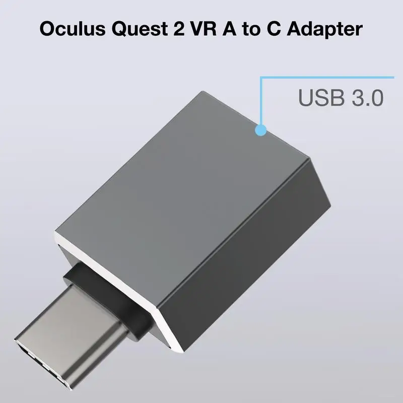 Connettore Per Trasferimento Dati Usb Forocu-Lus-Qu-Est Adattatore Da 2 Vr A A C Convertitore Bifacciale Ad Alta Velocità Compatibile Con Caricabatter