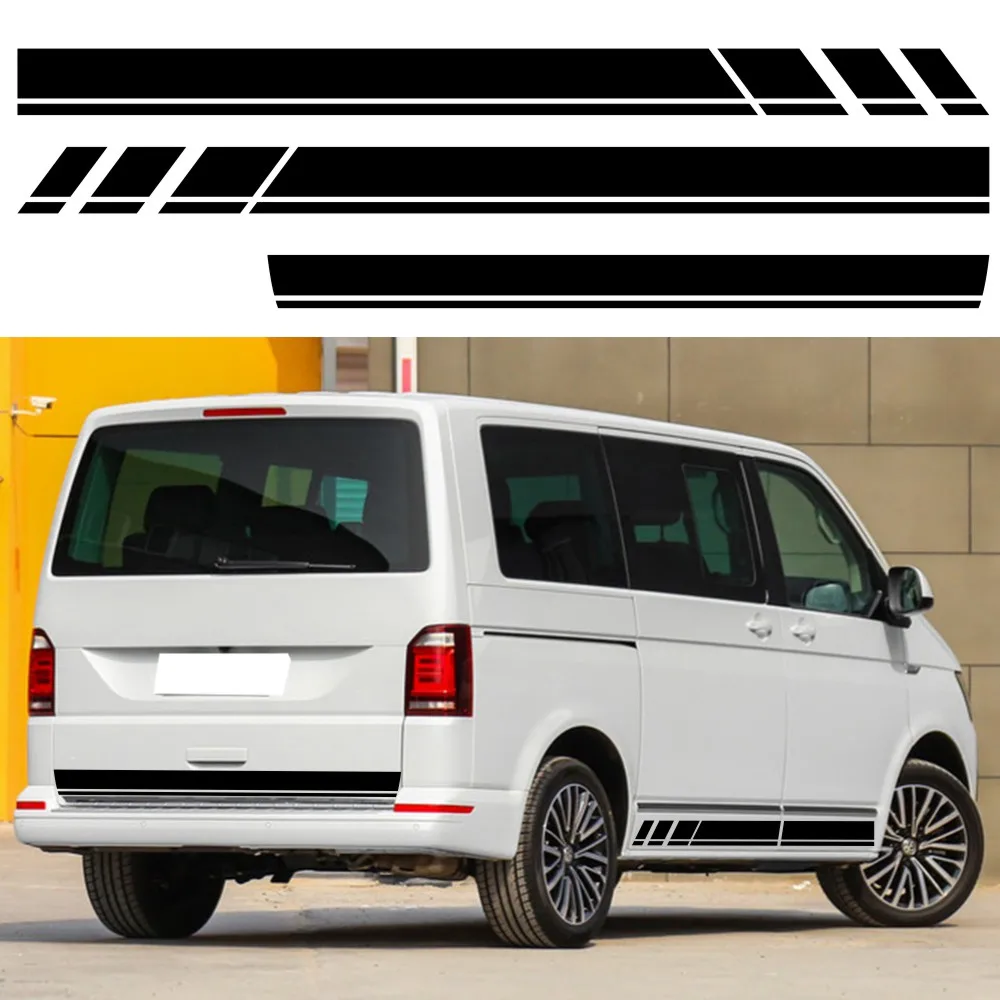 

3 шт., автомобильные наклейки для VW T5 T6