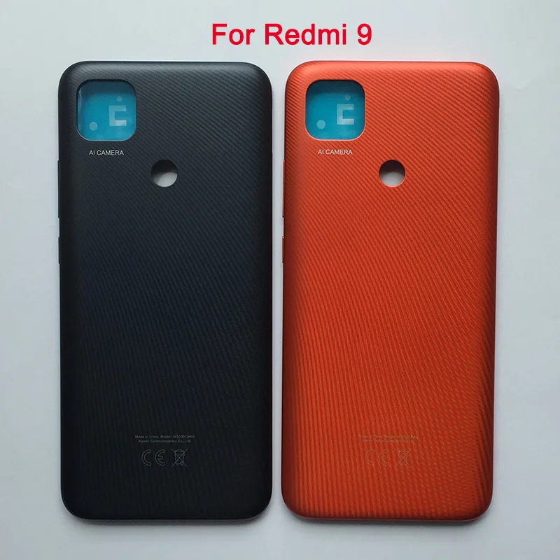 

Back Housing For Xiaomi Redmi 9C Battery Back Cover Rear Door Case For Redmi9C Redmi 9 C with Power Volume Buttons