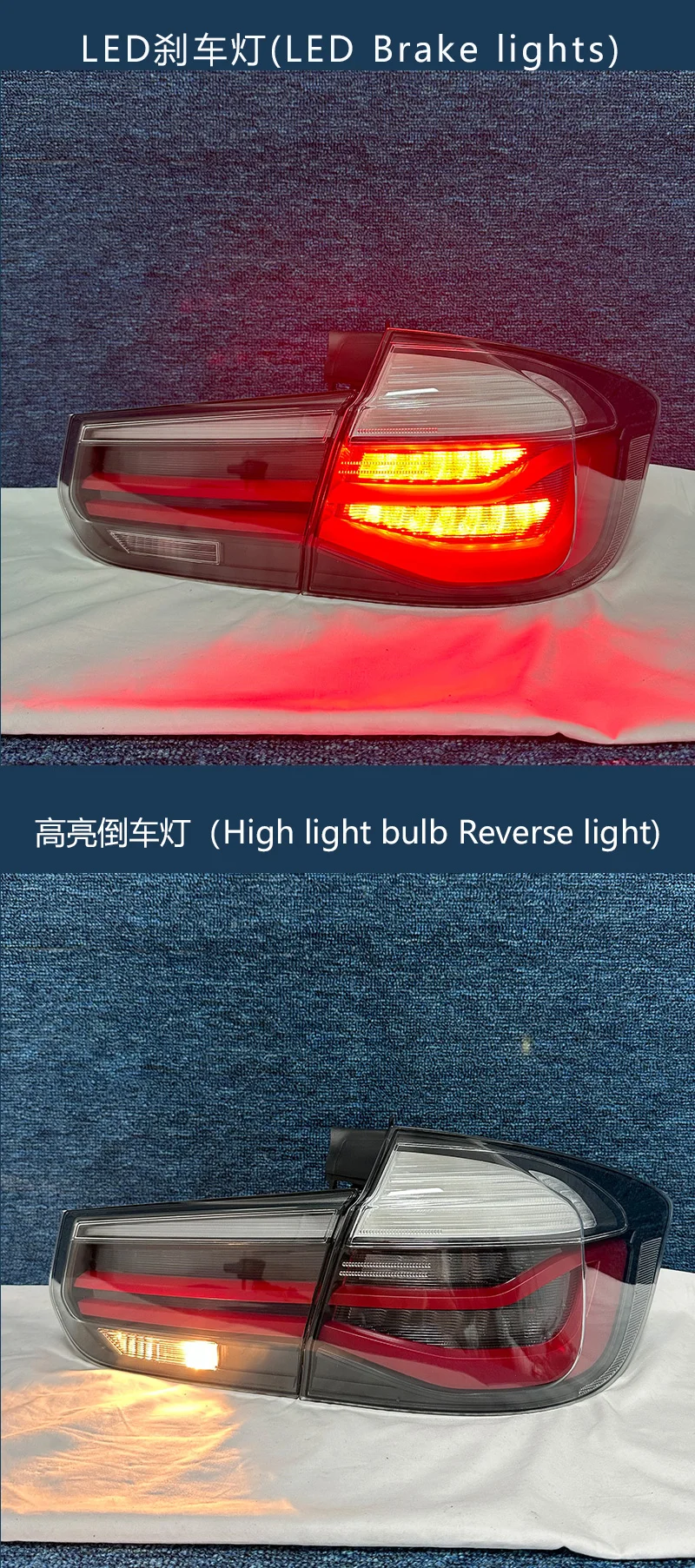 J ONE BMW F31 مصباح ليد خلفي 3 سلسلة 320 328 F81 MP توجيه ديناميكي 2012-2019 م أداء عربة بجولة