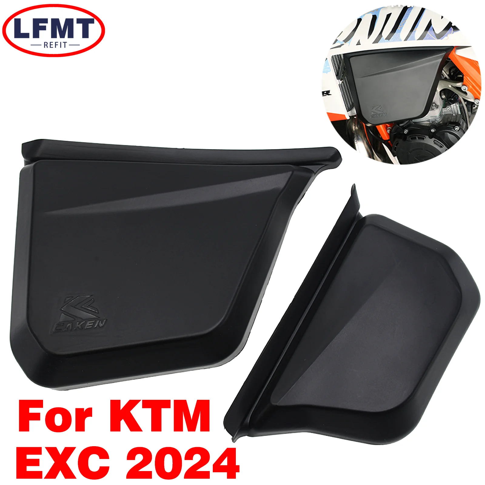 

Motorcycle Oil tank left and right protective cover shell For KTM XC EXC 125XC 250XC 300XC 150EXC 250EXC 300EXC SIX DAYS 2024