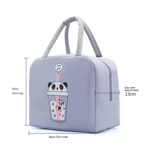 Personalized Name Insulated Bag Lunch Box Portable Ice Food Picnic Bags  Accessories for Kids Thermal Food Bag Women Lunch Bag - AliExpress