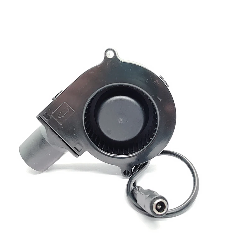 Outdoor BBQ Fan Blower 7530 75x75x30mm 12V 2500rpm with Air Tube for Camping and picnic hair dryer