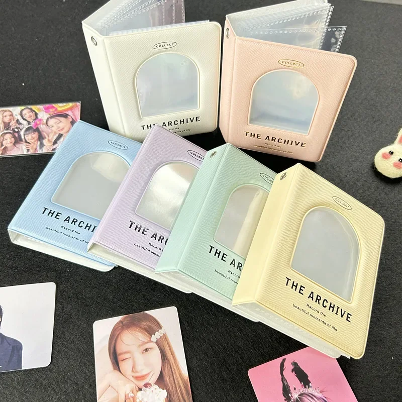 40 Pockets 3 Inch Mini Photo Album Cartoon Album Photo Photocard Holder Book Collect Kpop De Fotos Kpop Photocard Binder