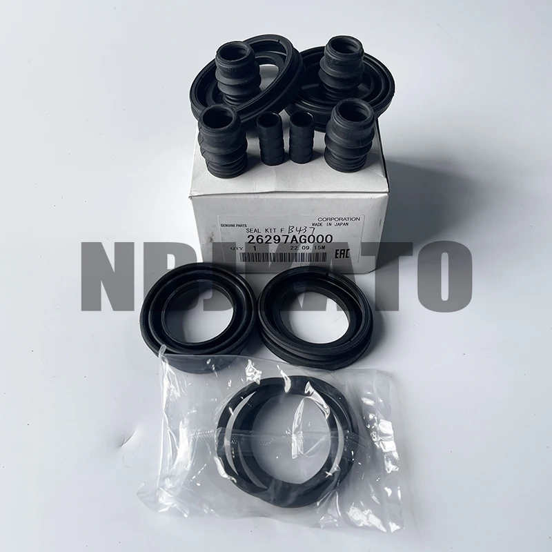 NBJKATO Genuine Front Brake Cylinder Caliper Repair Kit 26297AG000 For Subaru Forester Impreza Legacy