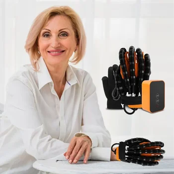 Protable Hand Training Hemiplegia Finger Rehabilitation Trainer Stroke Hand Function Exercise Robot Gloves Braces Supports Bone