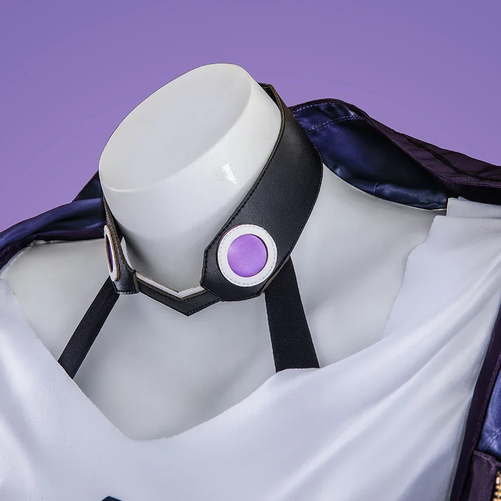 Honkai: Star Rail: Silver Wolf | Stellaron Hunters Cyberpunk Cosplay Costume 55 Honkai Star Rail Silver Wolf Cyberpunk Cosplay Costume