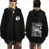 Vintage Arctic Monkeys Graphic Print Zip-up Hoodie Fall and Winter Fleece Oversized Jacket Sweatshirt Retro Rock Hip Hop Hoodies 1