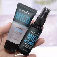 Makeup Set Of Makeup Primer + Setting Spray, Invisible Pore Color Rendering Hold Makeup, For Base Makeup And Makeup Finishing 1
