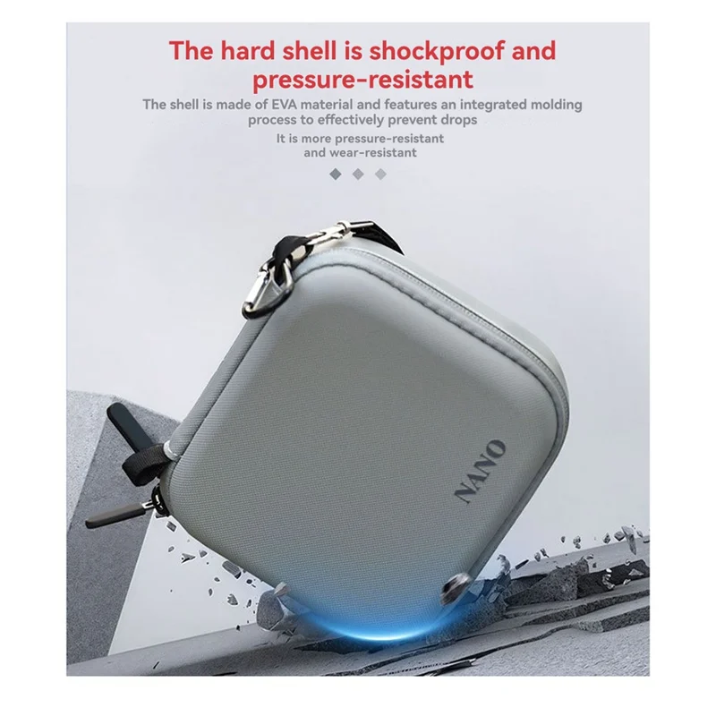 AP-For DJI NANO 카메라 PU 핸드백 여행 가방 표준 번들 운반 상자용 액세서리 보관 케이스