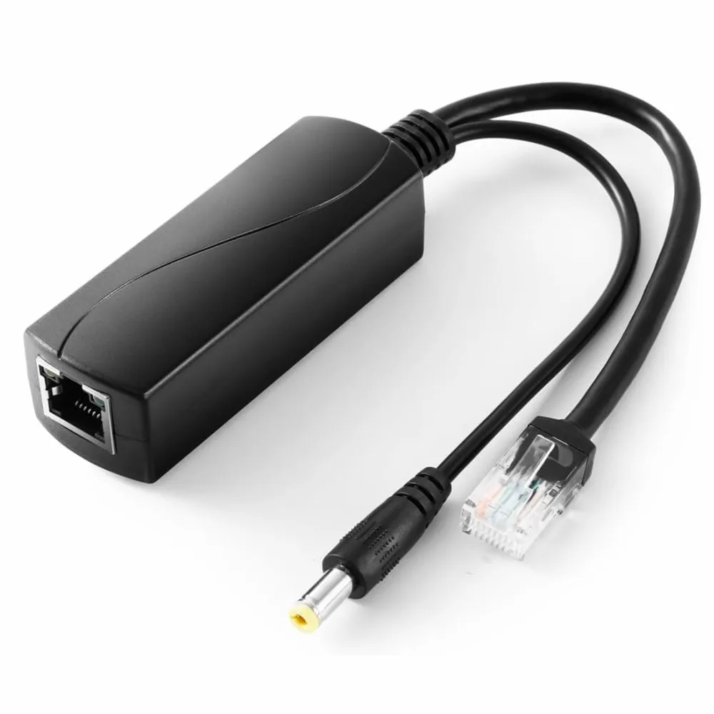 보안 IP 카메라용 IEEE 802.3af/at 표준 파워 오버 이더넷 스플리터 어..