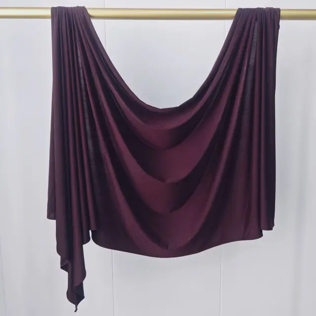 Nouveau Hijab en Jersey Liquide Premium, Châle, Foulard de Malaisie, Coiffes, Turbans de Mode Musulmane pour Femmes, Turban Ramadan Hijabs